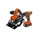 Produktbild Black & Decker BDCDDCS18B2 Akku Bohrschrauber + Akku Handkreissäge 18V 2Ah