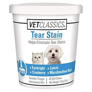 Tear Stain for Dogs Cats (65 Soft Chews)