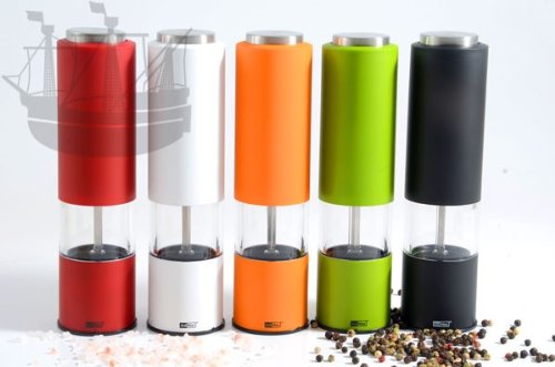 AdHoc Elektrische Pfeffer- Oder Salzmühle Tropica Schwarz - 3