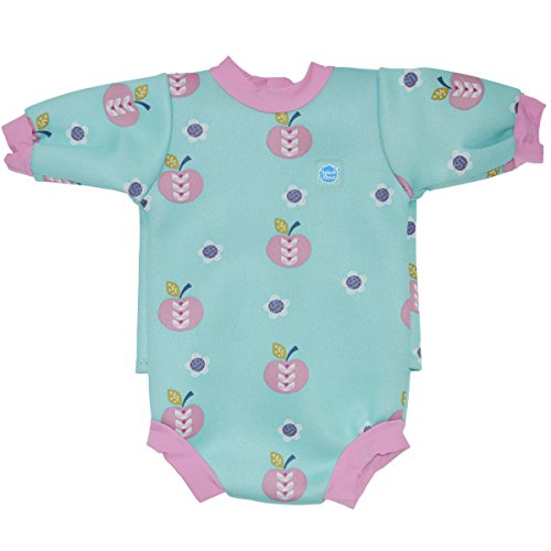 Splash About Snug Neoprene Baby Wetsuit - Apple Daisy, Medium, 0-3 Months