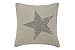 Lorena Canals Vintage Star Rug and Cushion (Grey Elephant)