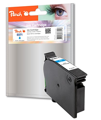 Preisvergleich Produktbild Peach Tintenpatrone cyan kompatibel zu Epson T0712