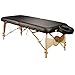 Produktbild Master Massage 71cm Midas Plus Mobil tragbar Massageliege Massagebett Massagebank Kosmetikliege (Schwarz)