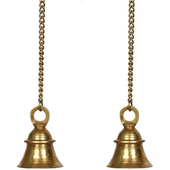 Buy Aevlontm Hand Crafted Wall Hanging Bell For Home Mandir Temple