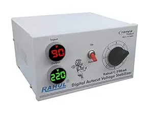 Rahul C-700ad 700VA 90-260 Volt,Manual 8 Booster,One at a time Air Cooelers/1 LCD/LED TV, Smart TV, Android TV Up to 72