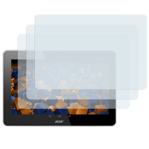 3 x mumbi Displayschutzfolie Acer Iconia A3-A10 25,4 cm (10 Zoll) Schutzfolie