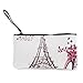 Produktbild fregrthtg Eiffel Tower For Invitations Unisex Canvas 3D Print Pattern Coin Purse Wallets For Men And Women