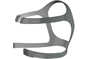 Banda para la cabeza Resmed Mirage Fx Gris - Flexible y transpirable con bordes suaves para mayor comodidad y soporte - Tiempo recomendado de reemplazo: 6 meses