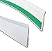 Produktbild BawiTec Kunststoff Flachleiste mit Lippe Abdeckleiste weiß selbstklebend Abdeckprofile (70mm)