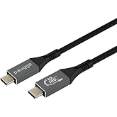 Paugge USB 3.1 Kablo - 10Gbps, USB C G&ouml;r&uuml;nt&uuml;, Ses, Data ve Şarj Kablosu - (5 Metre)