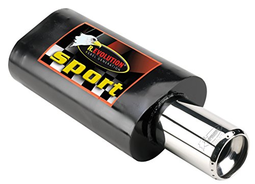 Bottari SpA Bottari 51884 Marmitta Universale Lampo, Nero e Cromato