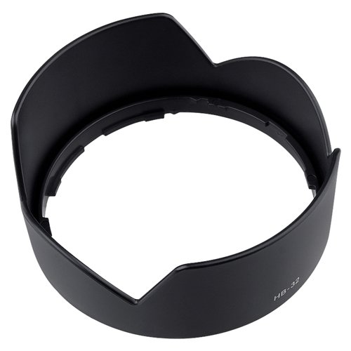 SODIAL R  Pare-soleil HB-32 pour Nikon AF-S 18-105mm 18-135mm 18-70mm DX Noir