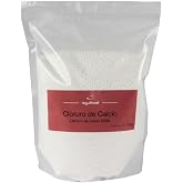 Calcium Chloride Powder 1.5 kg for Direct Spherification and Molecular Cooking Calcium Bath Format Bag Zip Gluten Free
