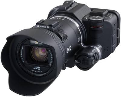 JVC GC-PX100BE Camescope 1080 pixels Zoom Optique 10 x 12.8 Mpix