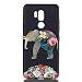 Produktbild Everainy LG G7 ThinQ/LG G7+ Hülle Silikon Bumper Gummi Cover Hüllen Kompatibel für LG G7 ThinQ/LG G7+ Handyhülle Stoßfest TPU Stoßstange Schwarz Schutzhülle (Elefant)