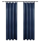 Aufhängung: 8 einfarbige Schlaufen, pro Schlaufe ca.10x5 cm(HxB), geeignet für universale Vorhangstange