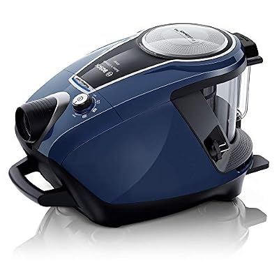 Bosch BGS7RCL Ultimate Aspirateur sans Sac, Classe A, 700 W, 3 liters, Bleu
