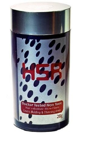 HairSoReal Microhairs 28 g zur Haarverdichtung SCHWARZ - Black