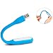 Produktbild GUOYIHUA Mini-USB-LED-Licht, flexible USB-Lampe für Notebook/Laptop/Computer PC/Mac ' blau blau