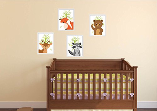 Bild Set Waldtiere DIN A4 Tiere Wandbild K1-K4 - 7