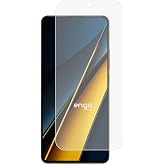 Engo Xiaomi Poco X6 Pro İle Uyumlu Mat Ekran Koruyucu Parmak İzi Bırakmayan Parlama &Ouml;nleyici Koruma, 9H Temperli Nano Cam