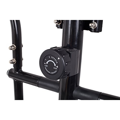 Fitkraft Tornado FTKTORMTOR Crosstrainer Ellipsentrainer mit Computer und Pulsmessung Schwarz - 6
