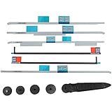 OLVINS LCD-skärms tejpband + öppningshjulhandtag LCD-skärmborttagningsverktygssats för iMac 21,5 "A1418 (076-1437 076-1416, 0
