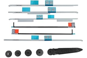 OLVINS Strisce adesive Display LCD Nastro+Maniglia per Ruota di Apertura Kit di Strumenti per rimozione Schermo LCD per iMac 21,5 "A1418 (076-1437 076-1416, 076-1422) (Fine 2012-Retina 4K Fine 2015)