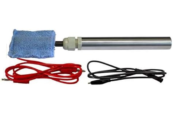 Stylet galvanique "GalvanoBrush" pour la galvanoplastie + électrode de graphite – Pour la galvanoplastie de surfaces plus larges