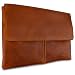 Produktbild ROYALZ Leder Tasche für Lenovo Miix 510 Schutztasche (ohne Tastatur) (auch für Lenovo Miix 310 und 700 geeignet) Lederhülle Retro Vintage Look cognac braun