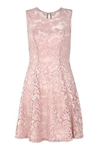 Quiz New Ex Blue Or Pink Floral Lace Mesh Glitter | Desertcart BAHRAIN