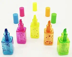 Livsmart Nail polish High Lighter Pen for Girls great Creative fun Assorted Fruity Scents Safe And Non-Toxic Highlighter Pens - Multicolor