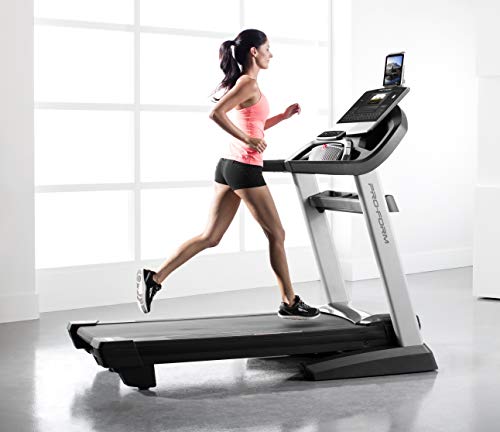 ProForm Pro 2000 Tapis de Course, 22km/h, Compatible iFit (Abonnement 1an Inclus), Pliable, Inclinaison-3 / +15% Adulte Unisexe, Gris et Noir, TU