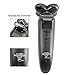 Electric Shaver, Halovie 4D Floating Electric Shaver Wet/Dry Men's USB Rechargeable Shavers Waterproof Professional Shaving Razors