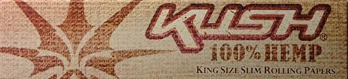 Kush King Size Slim Quality Rolling Papers in Many Variations by Trendz (Mix, 3 Booklets)