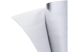 Heizkörper Reflexionsfolie 50 cm x 5 m, 3 mm Stärke - Isoliermatte Dämmung Isolierfolie Thermomatte Thermofolie Heizung Isolierung auch für Fußbodenheizung geeignet