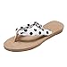 Produktbild Frauen Zuhause Sweet Print Rutschfeste Flip Flops Sandalen Flache Strand Hausschuhe Weich Schuhe