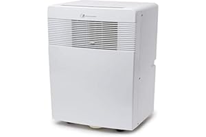 Haverland IGLU-7 | Climatiseur Mobile 3 en 1 à Faible Consommation | 7000BTU | 2050W | Réfrigération Ventilation Déshumidification | Silencieux | Télécommande | Timer | Kit Fenêtre | Blanc