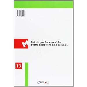 Càlcul i problemes amb les quatre operacions amb decimals (Matemàtiques Bàsiques)