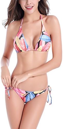 HOUWEN Women's Two Piece Swimsuit Bathing Suit Red 3XL