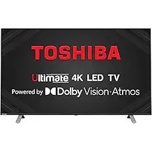 Toshiba 139 cm (55 inches) Vidaa OS Series 4K Ultra HD Smart LED TV 55U5050 (Black) (2020 Model) | with Dolby Vision and Atmos