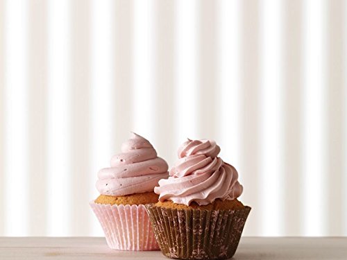 RBV Birkmann 441033 Cupcake-Förmchen „La Belle Rose“ 48 Stück, braun / rosa - 2