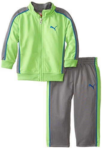 PUMA - Kids Babys Infant Pieced Tricot, Jasmine Green, 24 Months Color: Jasmine Green Size: 24 Months