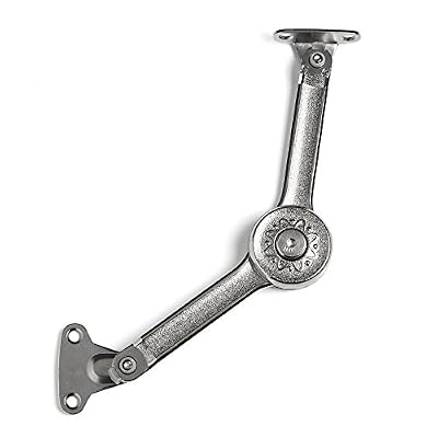 SOTECH 2 x SO-TECH® Ferrure pour Abattants 75 - 100° Compas pour Abattants Support pour Abattants pour Cadre en Bois ou Alu