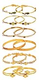 YouBella Gold Plated Bangles Combo of 6 Bangles Jewellery FprGirls/Women (2.6)