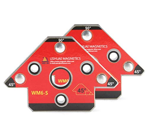Preisvergleich Produktbild HYCy ® Neodym-Magnetschweißhalter / Pfeil-Magnetklemme für Schweißmagnet,WM6S2pcs
