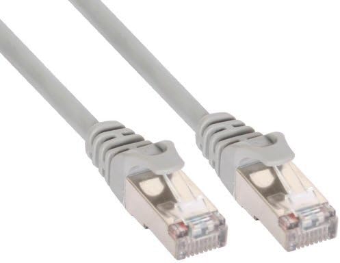 Ewent Shielded Network Patch Cable, Cat 5 F, U/UTP, AWG 26/7 2 x RJ45 connectors 20 m grey