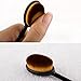 Tonsee 4Pcs/Set Makeup Brushes Toothbrush Eyebrow Oval Powder Cream Foundation Brush