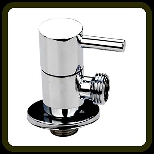 SAVES DIRECT CHROME LEVER STOP TAP VALVE BIDET ISOLATOR MUSLIM SPRAY SHOWER HEAD BRASS BODY
