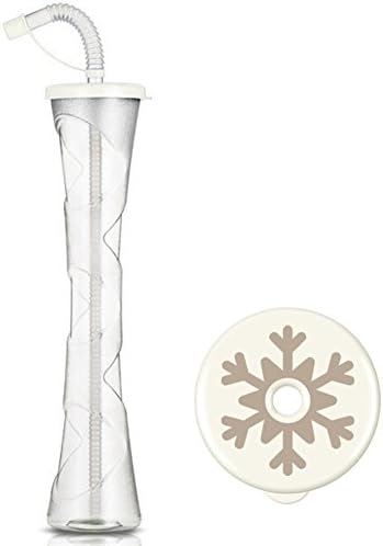 COFFEE CUPS with Straw - Fancy Café Bar Party Goblets Milkshake Frappe Moccha 400ml 14oz (8 boxes - 432 cups)